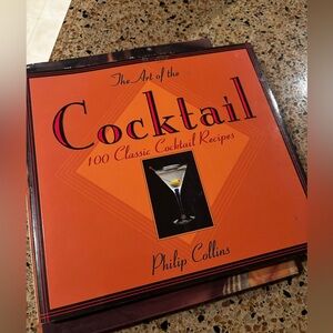 The Art of the Cocktail by Philip Collins - Orange Cover